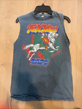 Authentic 1980 vintage Texas Rodeo muscle tank size xs